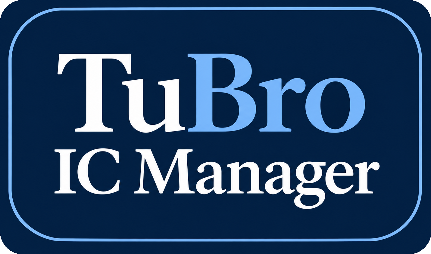 TuBro IC Manager, verktyg för att hantera immateriellt kapital